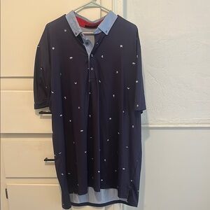 Greyson Men’s Blue Polo size 2XL